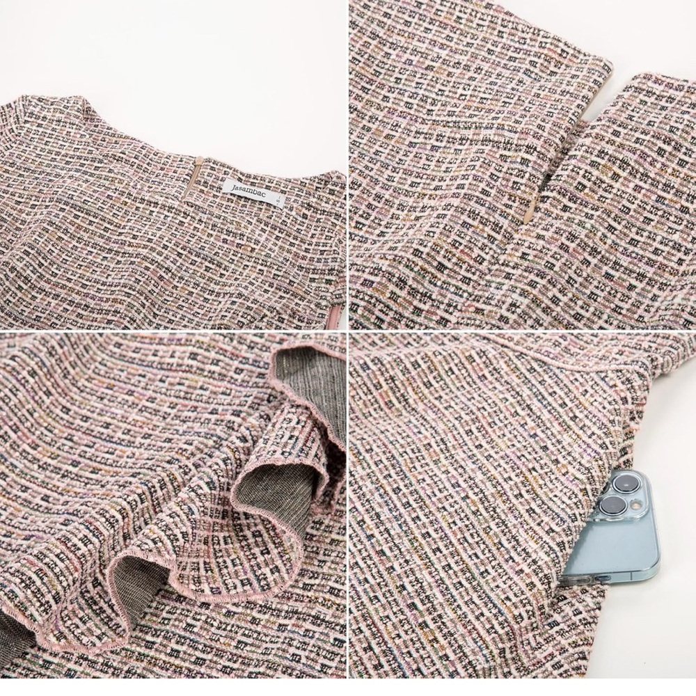 NWT Vintage 1950s Flared A Line Tweed - Picture 3 of 9